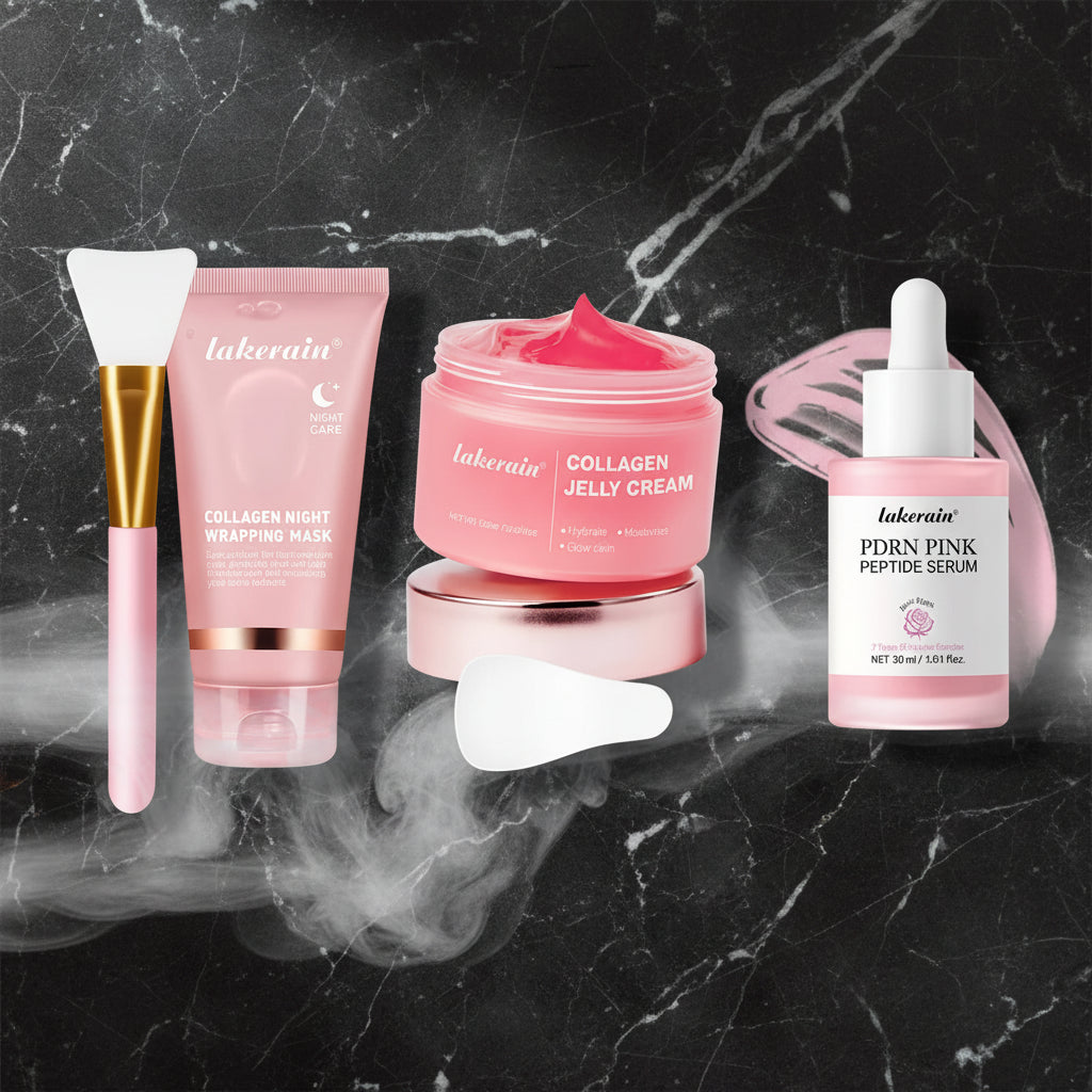 Mască Peel-Off Colagen Nocturnă cu Acid Hialuronic & Ceramide