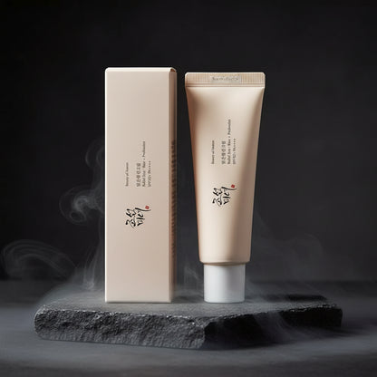 Beauty of Joseon Relief Sun Rice & Probiotics SPF50+ – Protecție Solară & Hidratare | No White Cast | Korean Skincare