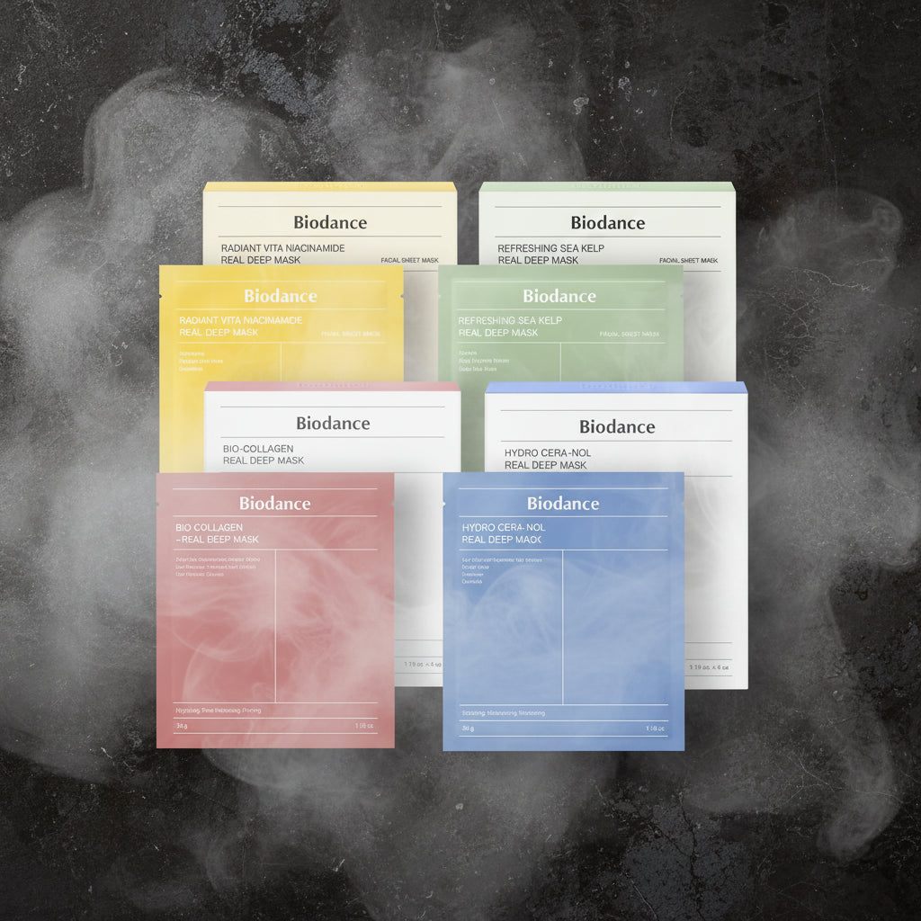 Mască Facială cu Colagen & Esențe Korean Skincare