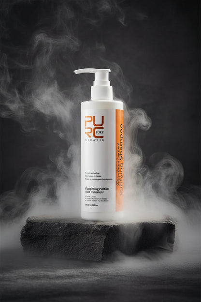 PURC Keratin Treatment Brazilian 100ml – Îndreaptă Părul Ondulat & Creț | Efect 3-4 Luni | 4 Concentrații