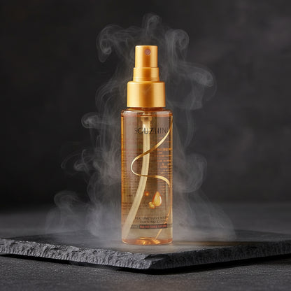 OUZHINI Spray Ulei Parfumat Păr 100ml – Anti-Frizz, Luciu & Parfum Persistent | Îngrijire Profundă