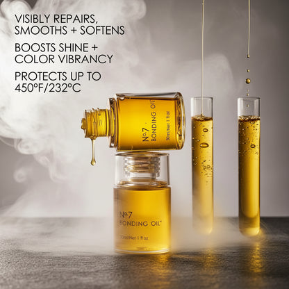 No. 7 Bonding Oil 30ml – Ulei Reparator Păr | Protecție Termică 450°F, Luciu & Anti-Frizz | UV Protection