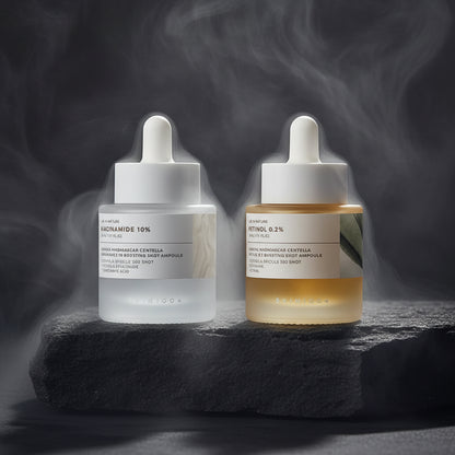 SKIN1004 Centella Retinol 0.2% Boosting Shot Ampoule – Ser Anti-Îmbtrânire | Elasticitate, Riduri & Fermitate | Made in Korea