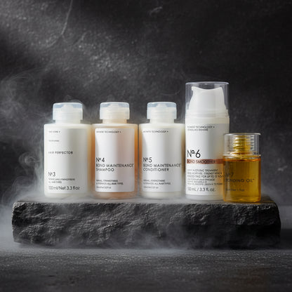 OEING Hair Care Shine Kit – Set Complet Îngrijire Păr No.3,4,5,6,7 | Mască, Șampon, Balsam & Bonding Oil | Anti-Frizz
