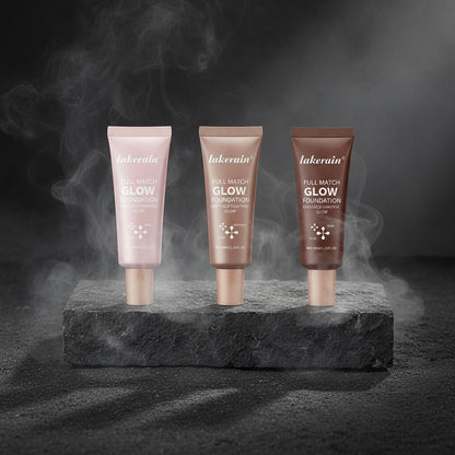 Lakerain Glow Foundation Illuminator 40ml – Fond de Ten Lichid cu Efect Glow | 4 Nuanțe | Multi-Purpose
