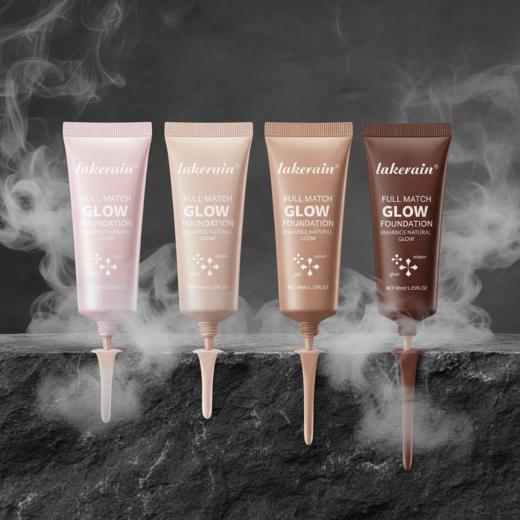 Lakerain Glow Foundation Illuminator 40ml – Fond de Ten Lichid cu Efect Glow | 4 Nuanțe | Multi-Purpose