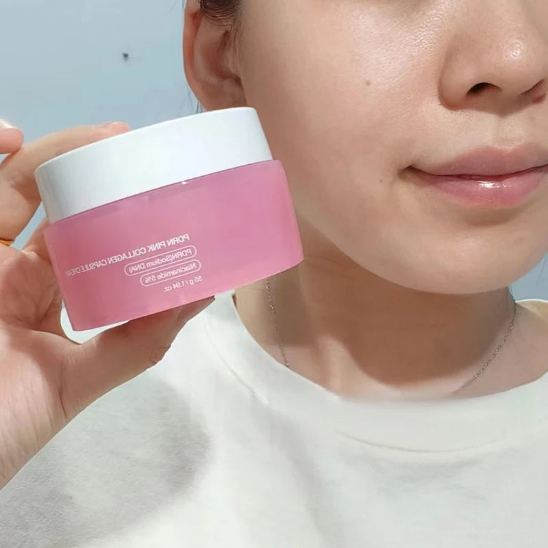 Cremă Capsule PDRN Pink Colagen cu Niacinamidă