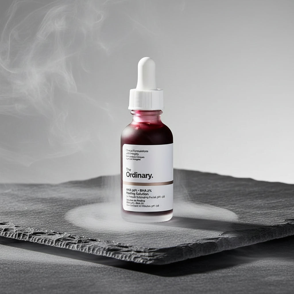 The Ordinary AHA 30% + BHA 2% Peeling Solution 30ml – Exfoliant Facial Puternic | Acid Glicolic, Lactic & Salicilic | Ten Neted & Luminos