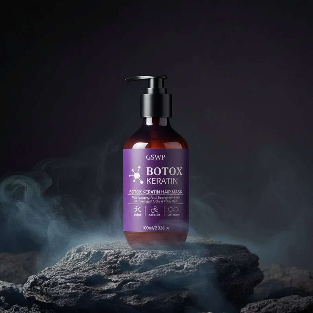 GSWP Botox Keratin Hair Mask 100/200ml – Mască Reparatoare Păr Deteriorat | Anti-Frizz & Hidratare | CPNP