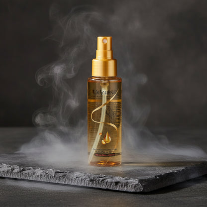 OUZHINI Spray Ulei Parfumat Păr 100ml – Anti-Frizz, Luciu & Parfum Persistent | Îngrijire Profundă