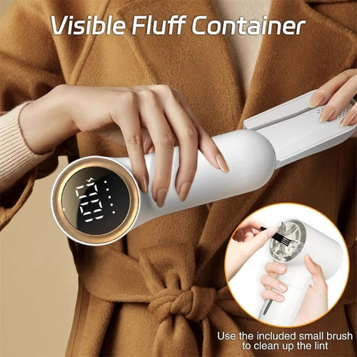 Electric Fabric Shaver Lint Remover – Clothes & Sweater Defuzzer Machine