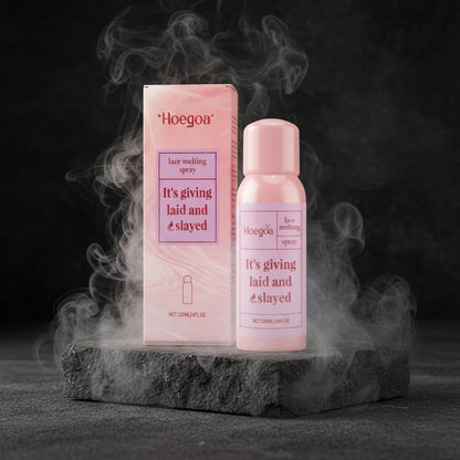 HOEGOA Spray Adeziv Peruci Lace Front 120ml – Rezistent la Apă | Fixare Puternică & Invizibilă