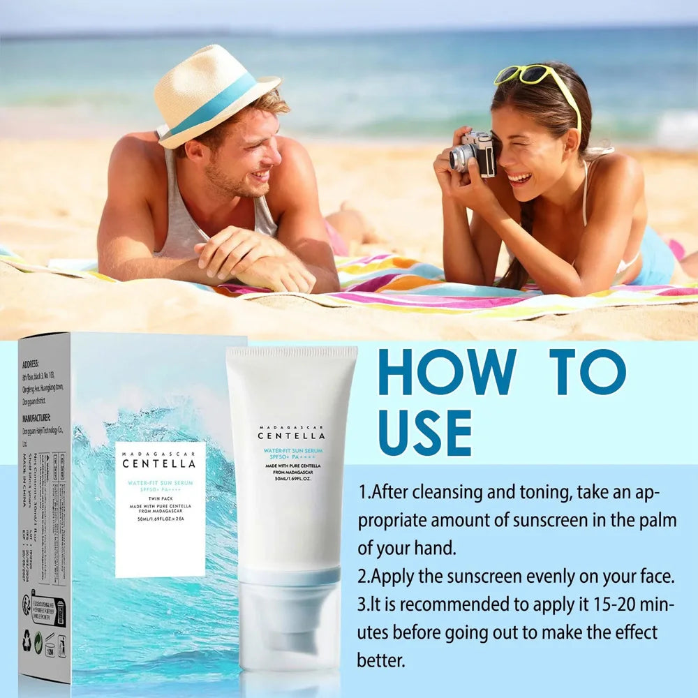 LGRAMER Cremă Solară SPF50+ cu Centella