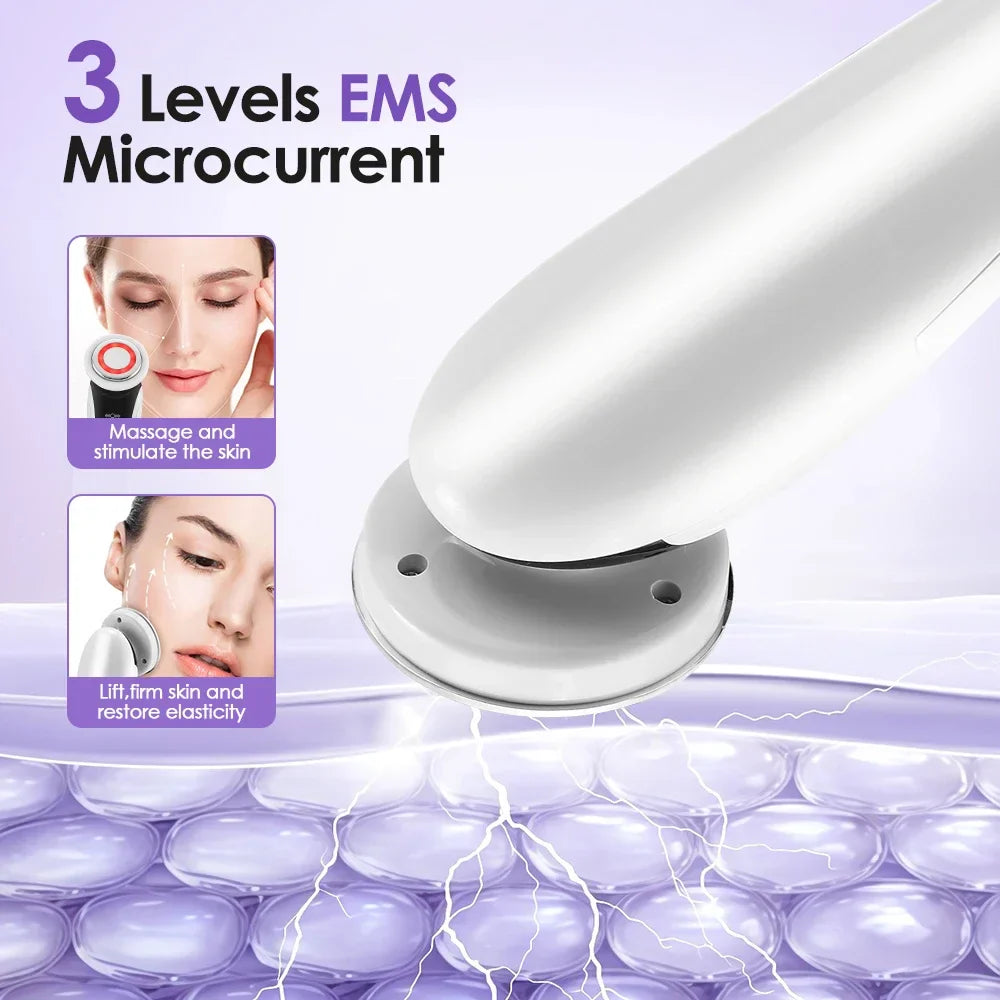 7-in-1 EMS Facial Massager – Electric Skin Care & Face Lifting Device