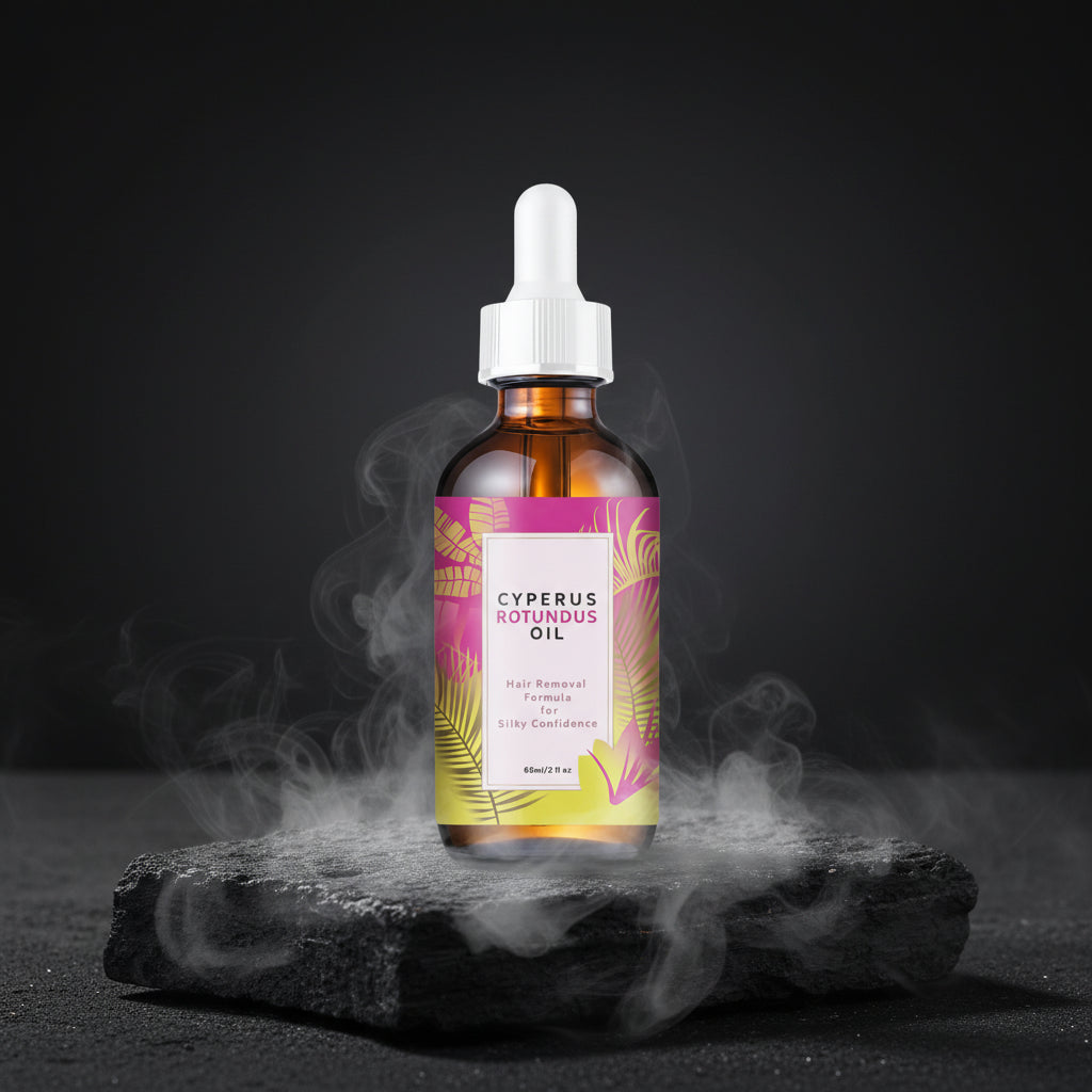 Ulei Inhibitor Creștere Păr 60ml – Jojoba, Migdale & Măceș | Piele Moale & Epilare Mai Rară