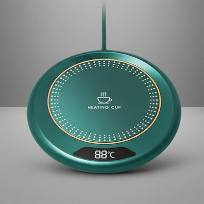 USB Coffee Cup Warmer – Smart Mug Heater with Temperature Display