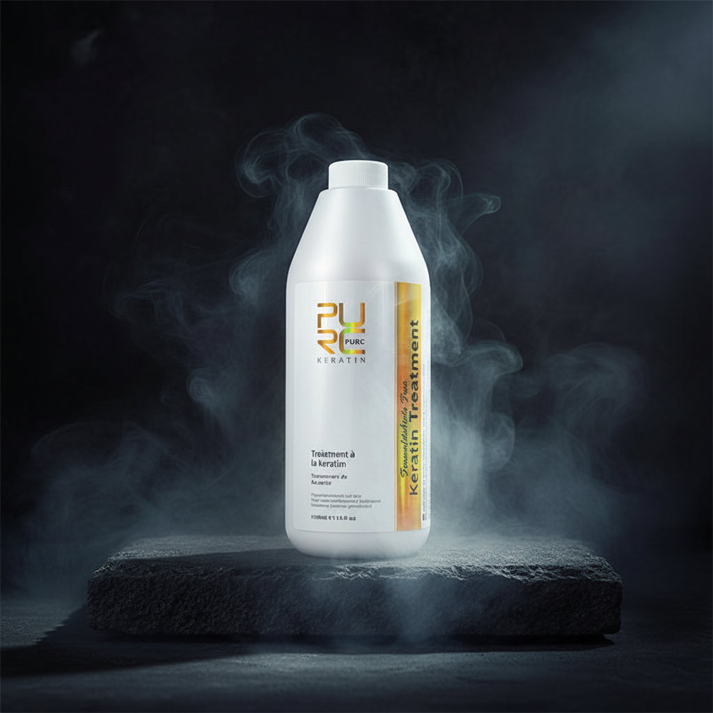 PURC Brazilian Keratin Treatment 1000ml – Tratament Profesional Salon | 4 Concentrații | Efect 3 Luni