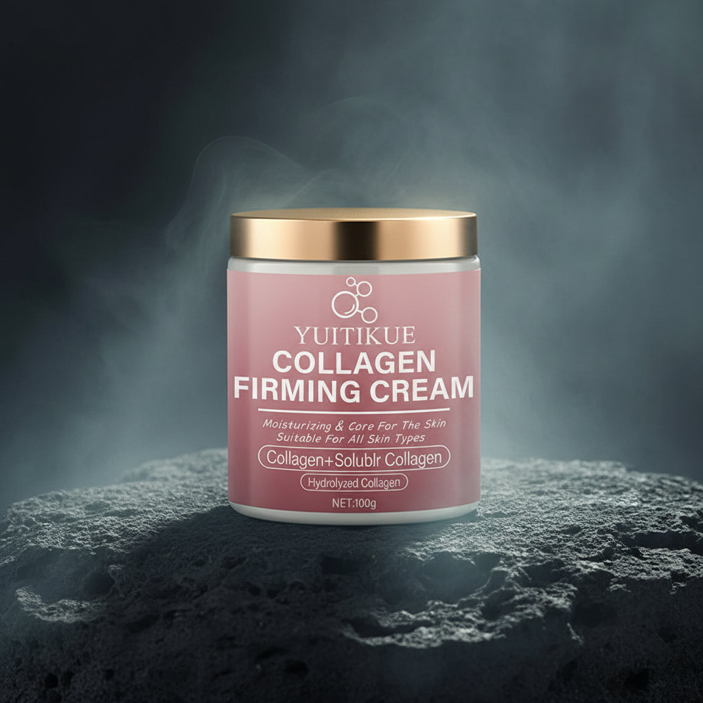 YUITIKUE Collagen Firming Cream 100g – Cremă Fermitate Corp | Brațe, Talie & Picioare | Anti-Aging | CPNP
