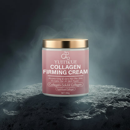 YUITIKUE Collagen Firming Cream 100g – Cremă Fermitate Corp | Brațe, Talie & Picioare | Anti-Aging | CPNP