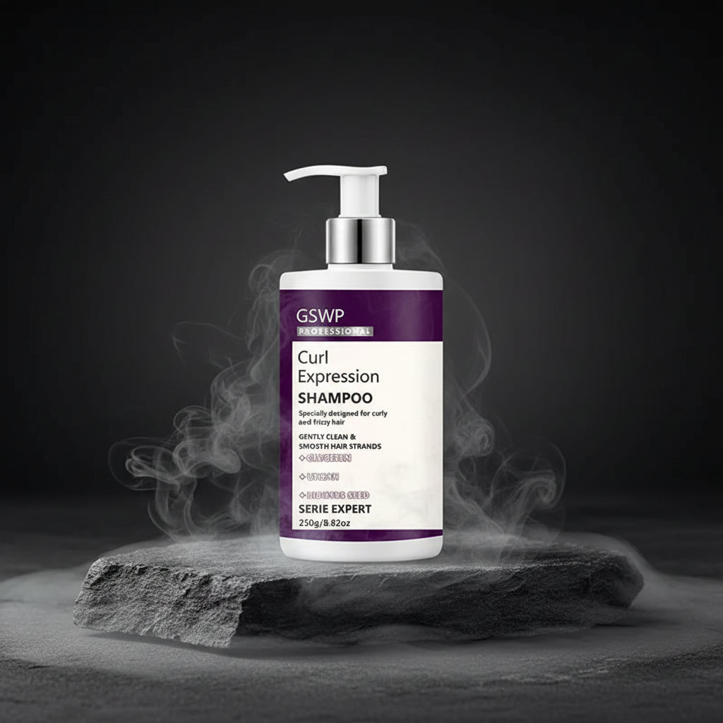GSWP Curly Hair Shampoo 250g – Șampon Special Păr Creț, Uscat & Deteriorat | Hidratare & Netezire | CPNP
