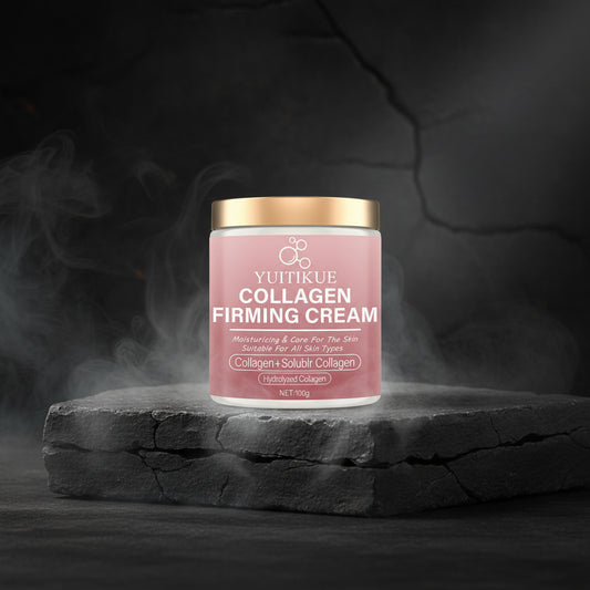 YUITIKUE Collagen Firming Cream 100g – Cremă Fermitate Corp | Brațe, Talie & Picioare | Anti-Aging | CPNP