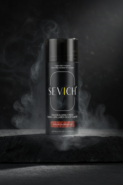 SEVICH Hair Building Fibers – Pudra Densificare Păr în 5 Secunde | 10 Nuanțe | 25g/100g | CPNP