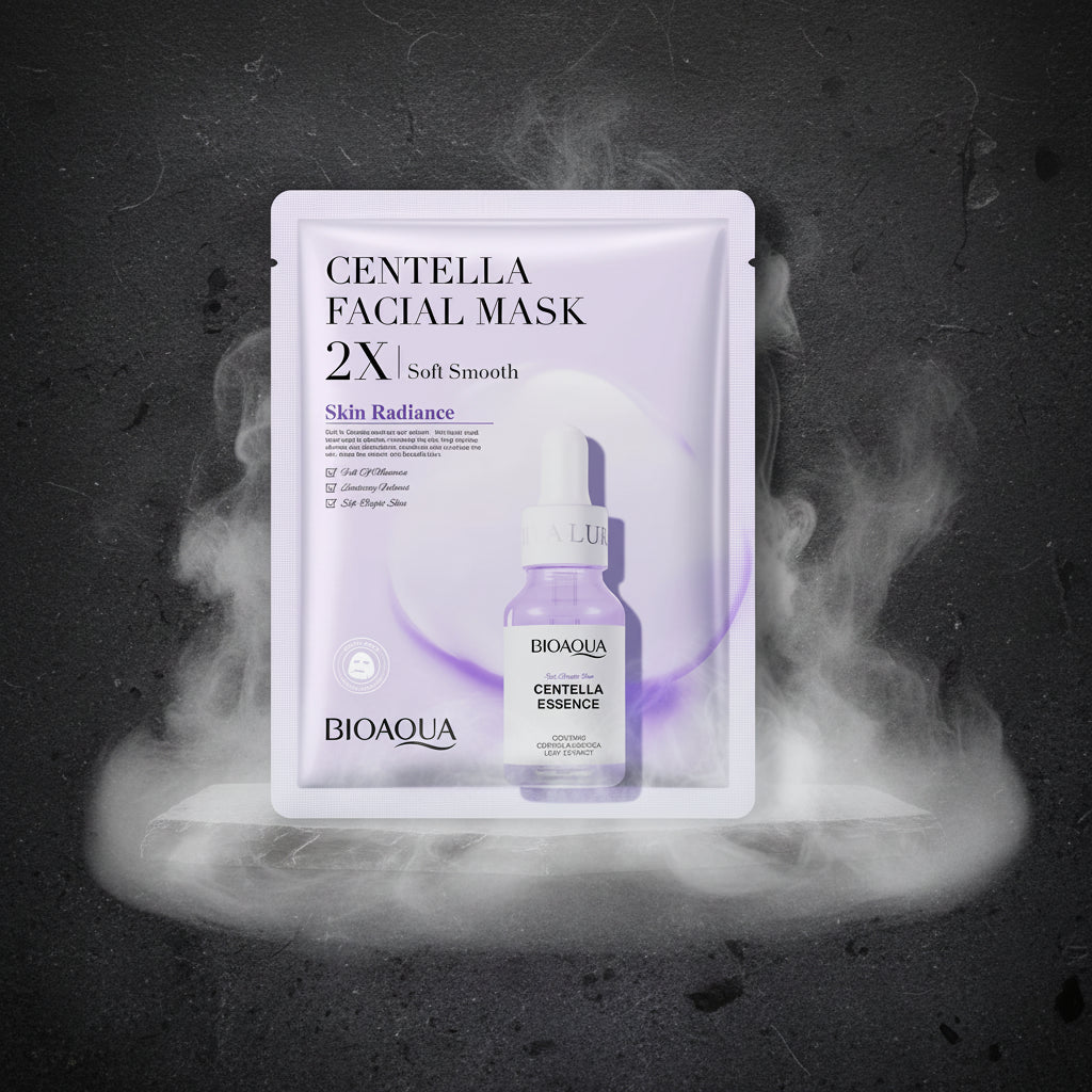 20pcs BIOAQUA Centella Collagen Face Mask Moisturizing Refreshing Sheet Masks Hyaluronic Acid Facial Mask Skin Care Products