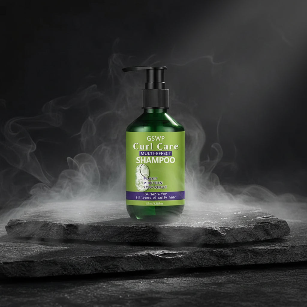 GSWP Curly Hair Set 200ml – Șampon & Balsam pentru Păr Creț | Hidratare Profundă & Definire Bucle | CPNP