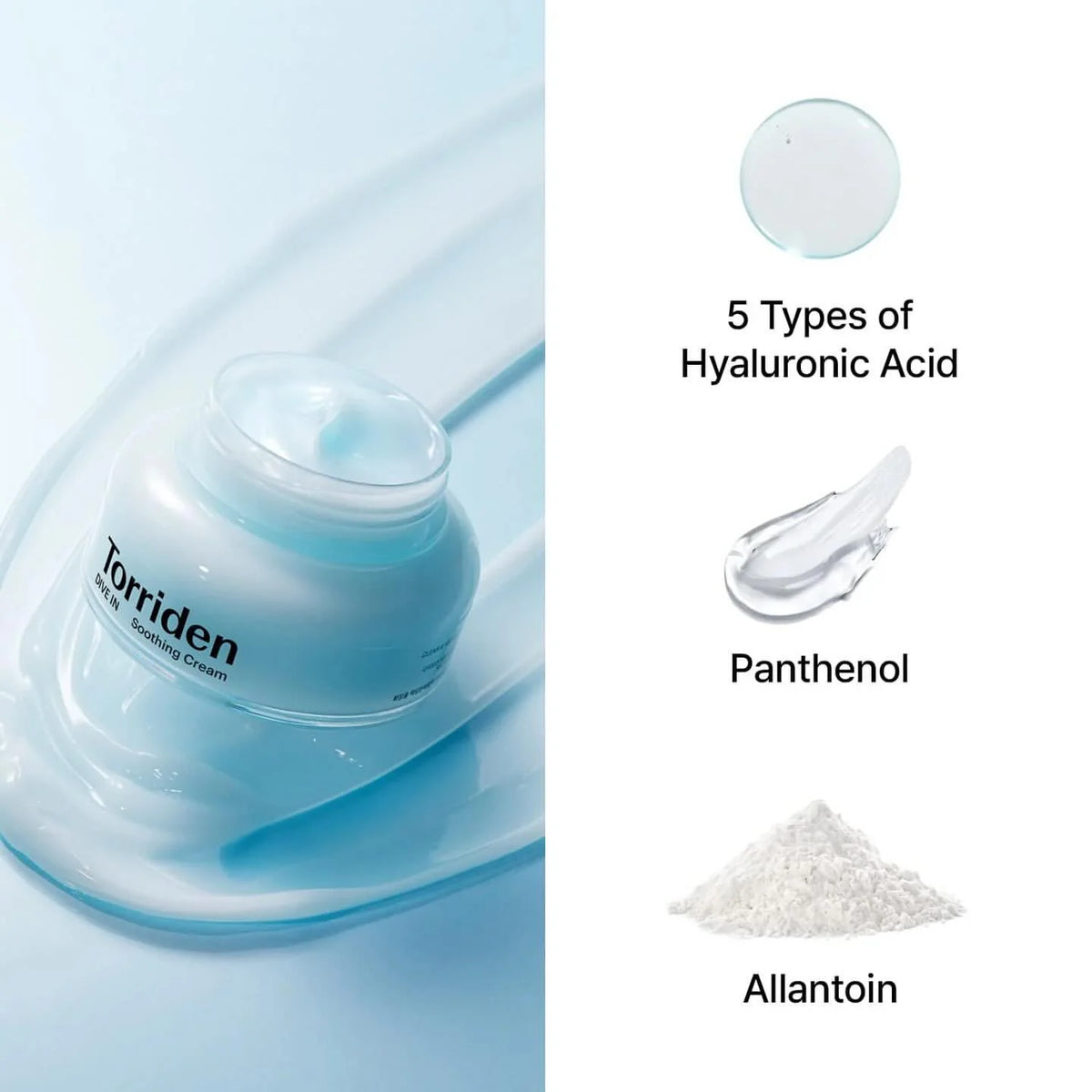 Torriden Cremă Hidratantă cu Acid Hialuronic 100g