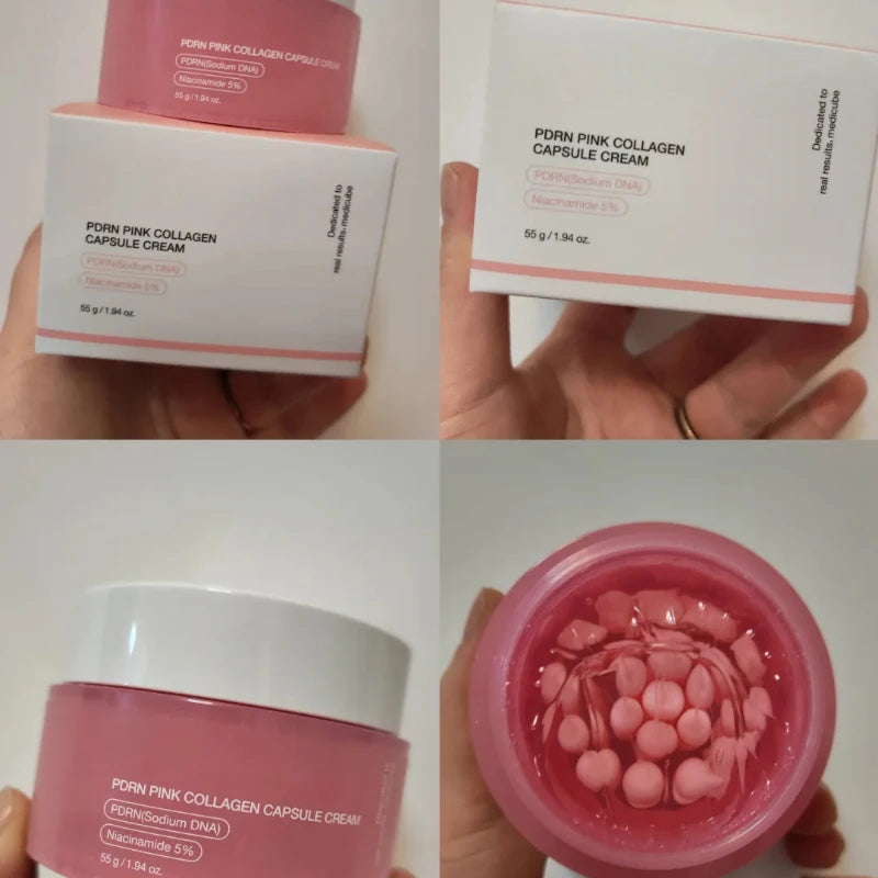 Cremă Capsule PDRN Pink Colagen cu Niacinamidă