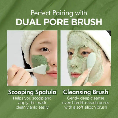 Korean Carbonic Bubble Mask cu Busuioc Sfânt 90g – Curățare Profundă, Anti-Puncte Negre & Pori | Oil-Control