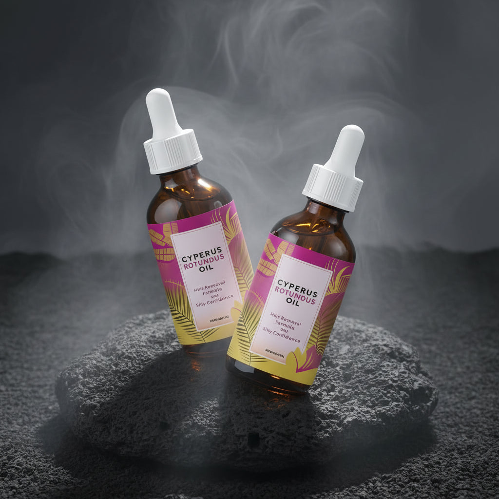 Ulei Inhibitor Creștere Păr 60ml – Jojoba, Migdale & Măceș | Piele Moale & Epilare Mai Rară