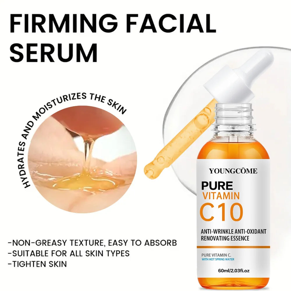 Youngcome Esență Facială Vitamina C & Acid Hialuronic