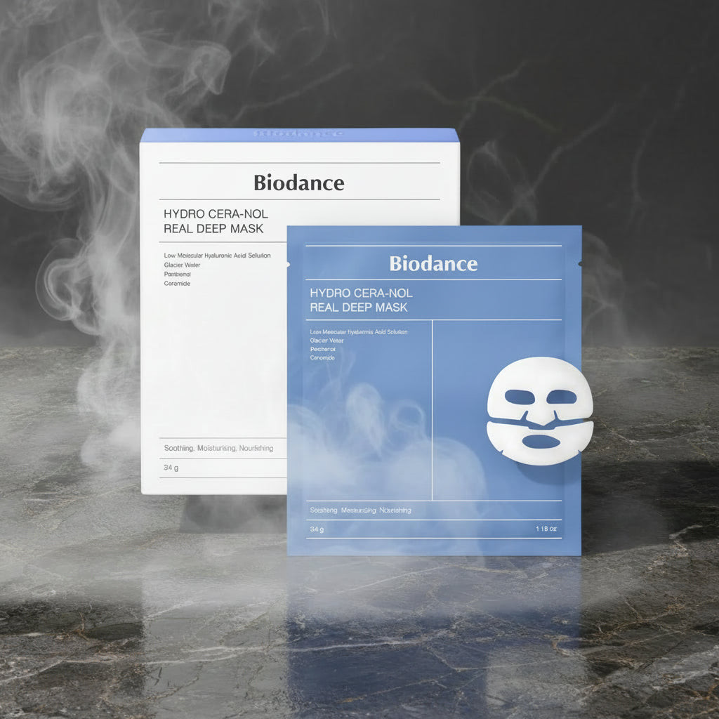 Mască Facială cu Colagen & Esențe Korean Skincare