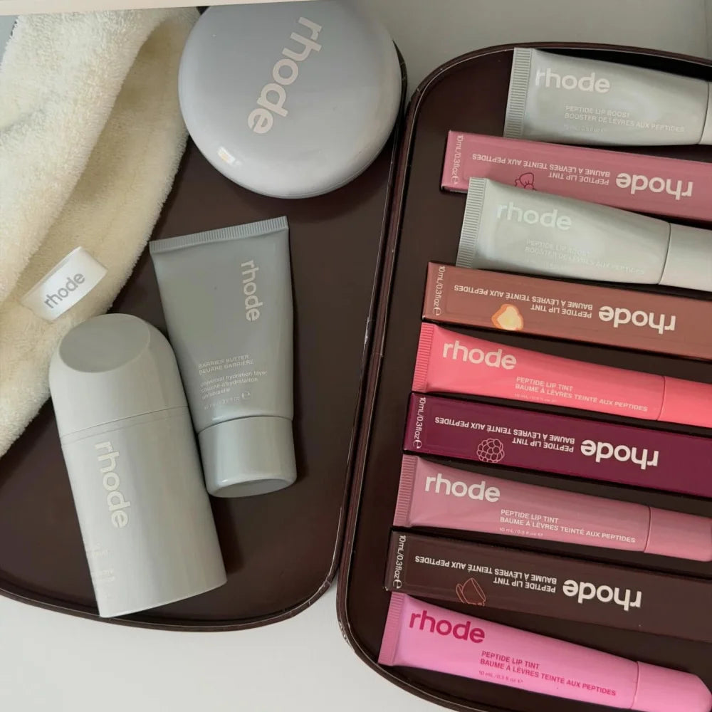 Rhode Skin Limited Edition – Lip Gloss, Face Mist, Peptide Fluid, Barrier Butter & Cleanser | Alege Varianta Ta