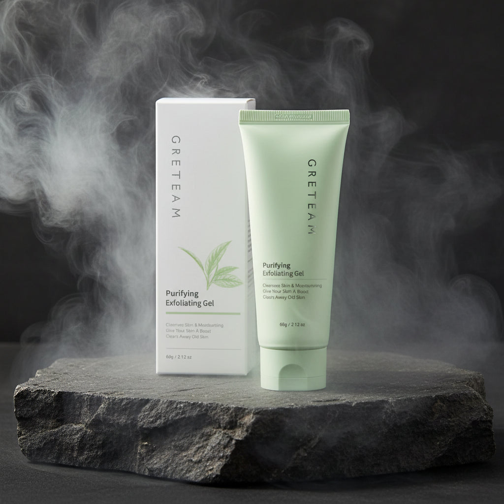 EELHOE Face Exfoliating Gel 50g – Exfoliere Blândă, Curățare Profundă Pori & Oil-Control | Ten Luminos