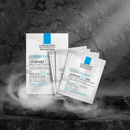 La Roche-Posay Cicaplast B5 Pro Mască Reparatoare Multi-Acțiune – Vitamina B5 10x, Ceramide & Centella | Hidratare Intensă & Post-Tratament