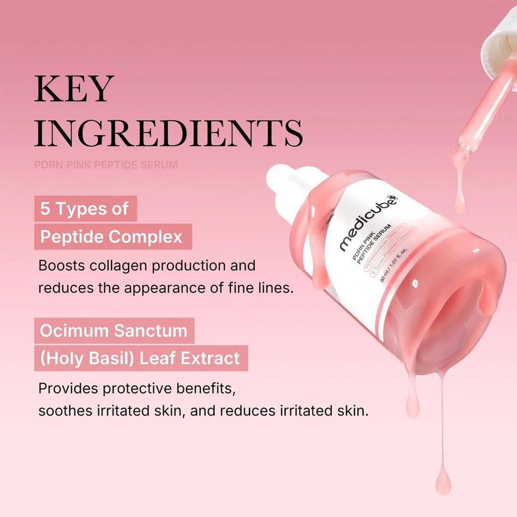Medicube Salmon DNA PDRN Pink Peptide Serum