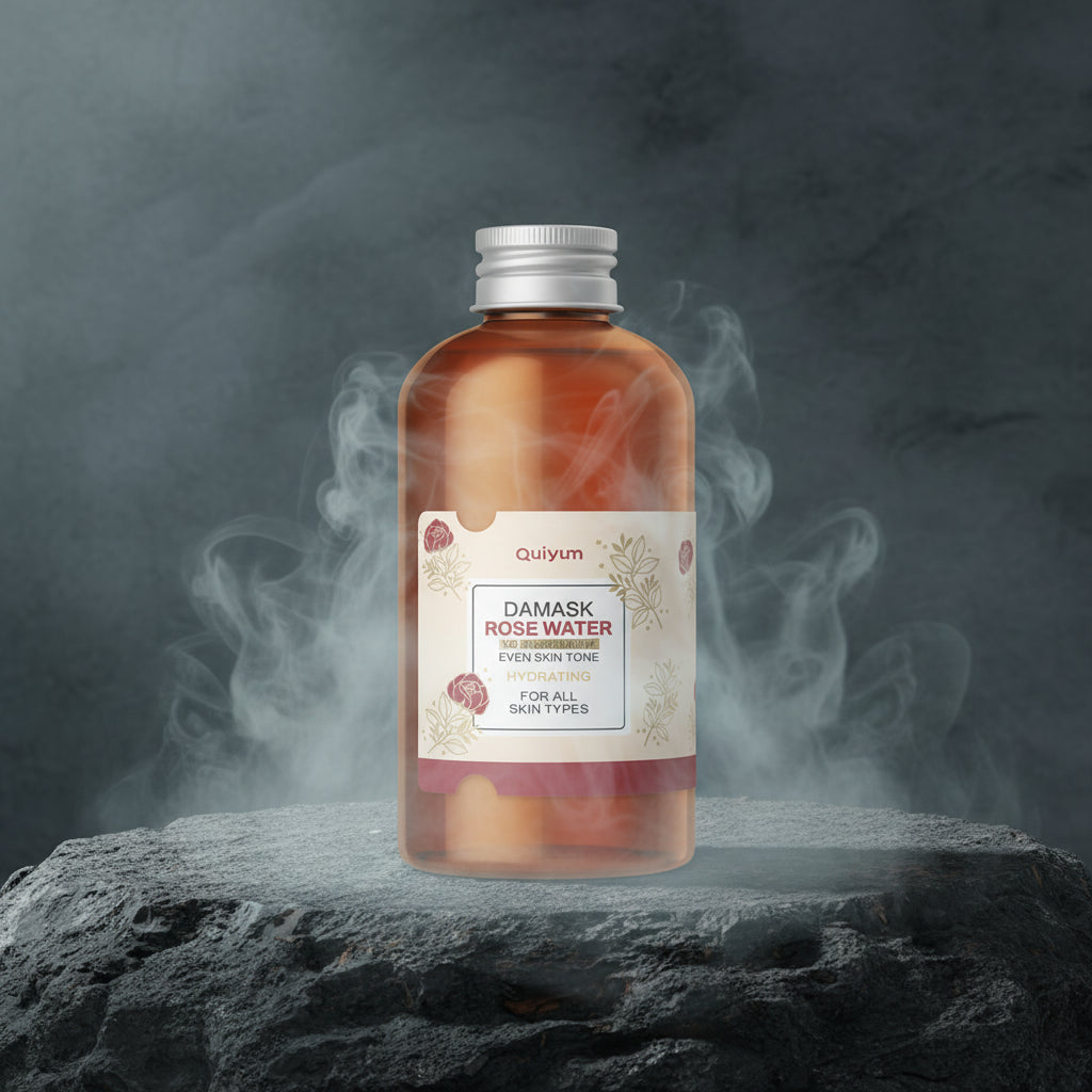 Apă de Trandafir Damasc Hidrosol – Toner Hidratant & Iluminant pentru Ten | 100ml
