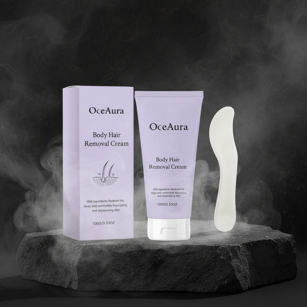 Cremă Depilatoare Corp 100g – Blândă & Non-Iritantă cu Aloe & Glicerină | Picioare, Axile & Brațe