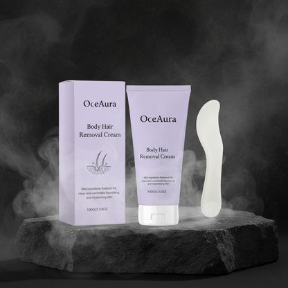 Cremă Depilatoare Corp 100g – Blândă & Non-Iritantă cu Aloe & Glicerină | Picioare, Axile & Brațe