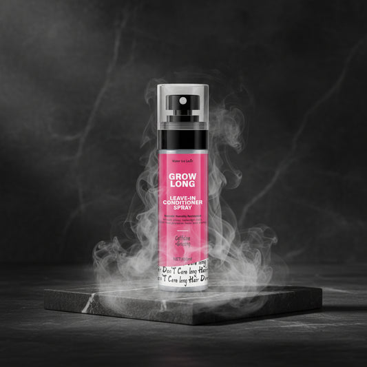Water Ice Levin Leave-In Conditioner Spray 100ml – Biotin, Vitamina E, Cafeina & Ginseng | Anti-Frizz & Reparare | Păr Creț, Uscat & Deteriorat | CPNP