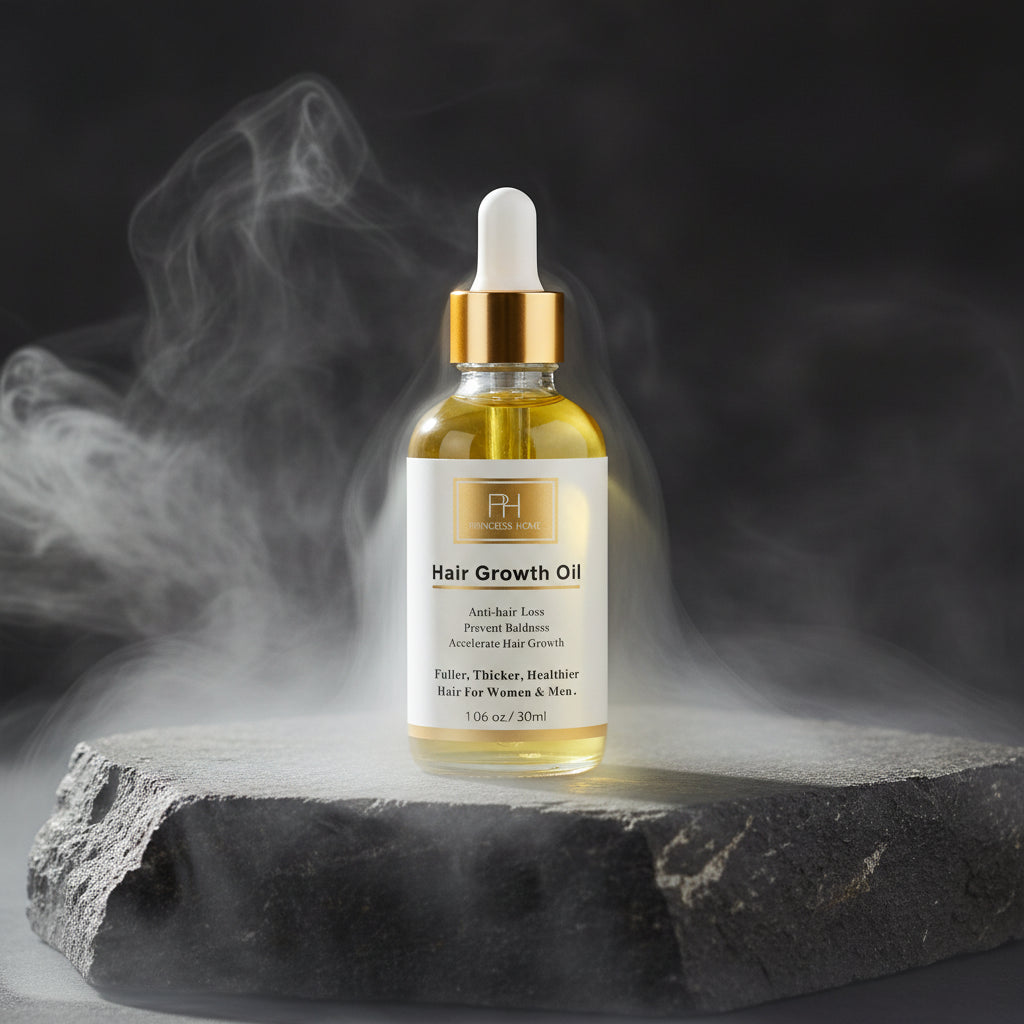 PH Princess Home Ulei Rozmarin Scalp & Păr 30ml – 20+ Uleiuri Esențiale, Biotină | Toate Tipurile de Păr