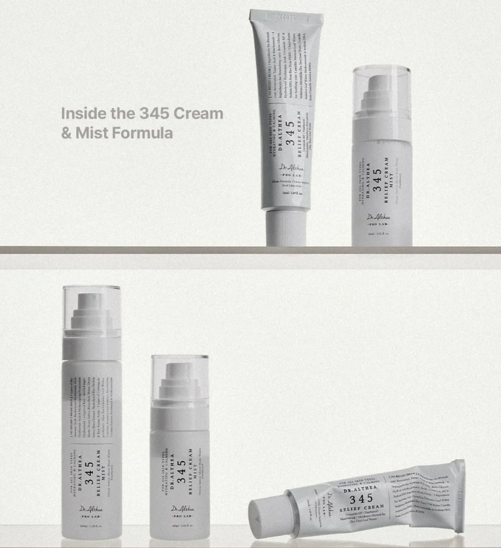 Dr.Althea – Gamă Completă Coreeană | Cremă Relief, Whitening, PDRN & Mist | 7 Variante