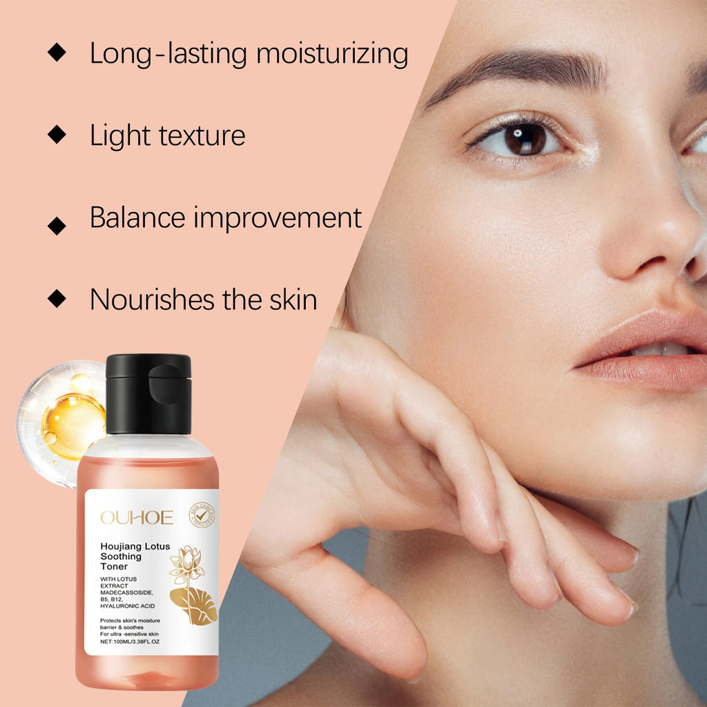 Toner cu Extract de Lotus & Centella Asiatica – Calmare, Hidratare & Minimizare Pori | 100ml