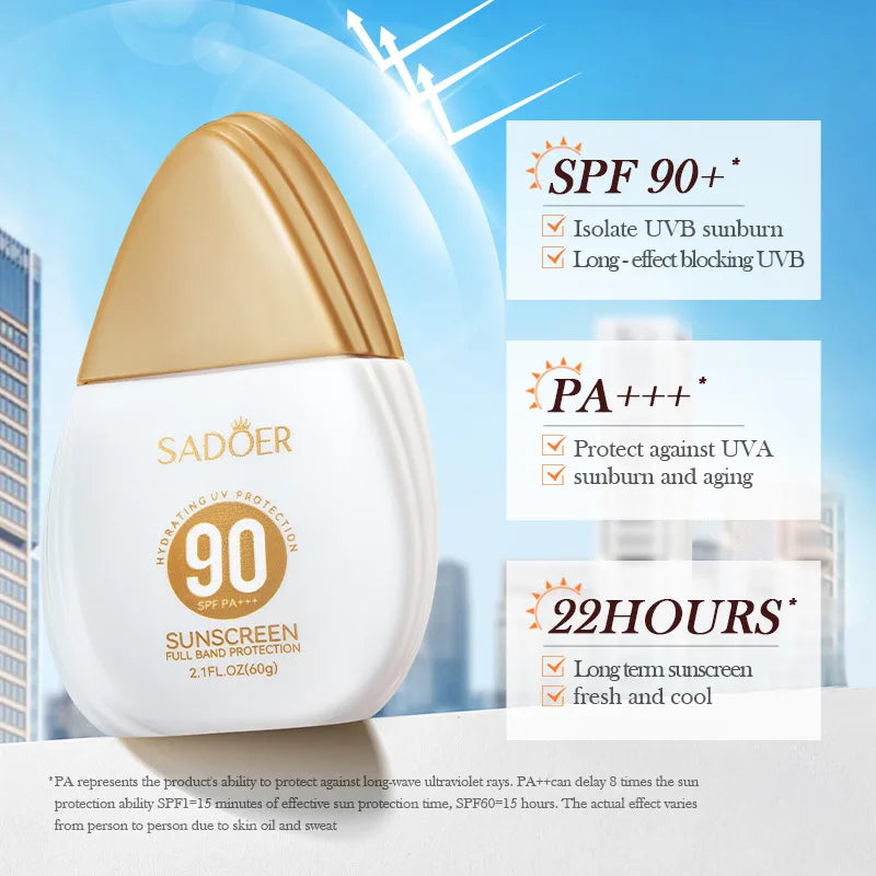 SADOER Cremă Solară SPF90+