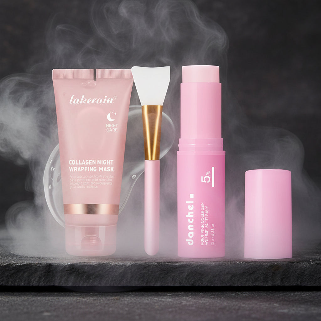 Mască Peel-Off Colagen Nocturnă cu Acid Hialuronic & Ceramide