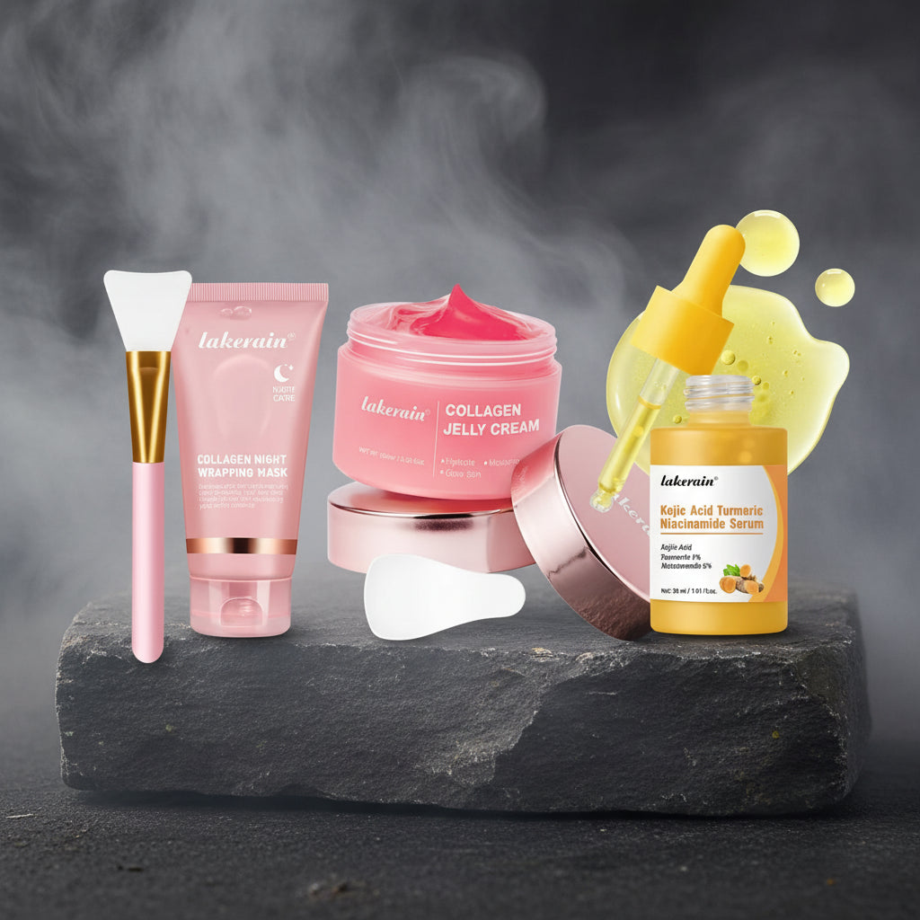 Mască Peel-Off Colagen Nocturnă cu Acid Hialuronic & Ceramide