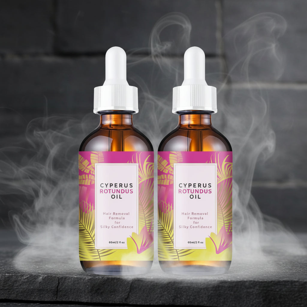Ulei Inhibitor Creștere Păr 60ml – Jojoba, Migdale & Măceș | Piele Moale & Epilare Mai Rară
