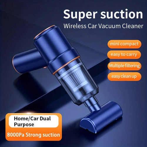 PowerVac™ 120W Wireless Handheld Vacuum – Car & Home Cleaner